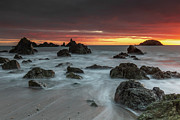 Kilfarrasy Sunset, Copper Coast Photograph by Adrian Hendroff