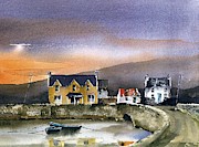 Killmackilloge Harbour, Kerry Painting by Val Byrne Killmackilloge Harbour, Kerry Painting by Val Byrne