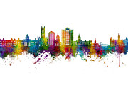 Kingston Canada Skyline #73 Digital Art by Michael Tompsett Kingston Canada Skyline #73 Digital Art by Michael Tompsett