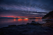 Klamath Lake Morning Photograph by Bill Posner