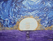 Knock Painting by Christina Knight