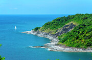Ko Man Island from Phra Prom Area on Promthep Cape DTHP0350 Photograph by Gerry Gantt Ko Man Island from Phra Prom Area on Promthep Cape DTHP0350 Photograph by Gerry Gantt