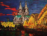 Koln, Germany Painting by Emerald Wave Koln, Germany Painting by Emerald Wave