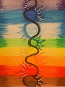 Kundalini Fire Painting by Lisa White