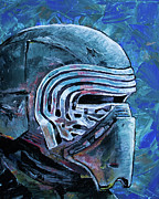Kylo Ren Painting by Aaron Spong