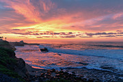Candy Floss Sunset at La Jolla Photograph by Abigail Diane Photography