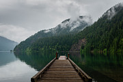 Lake Crescent Photograph by Steve L'Italien Lake Crescent Photograph by Steve L'Italien