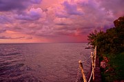 Lake Erie in Pink Photograph by Yvonne M Smith