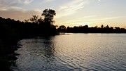Lake Erie sunset Photograph by Yvonne M Smith