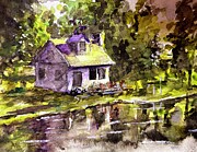 Lake House Painting by Larry Whitler Lake House Painting by Larry Whitler