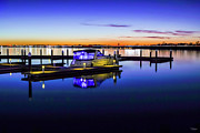 Lake Ray Hubbard Runabout Sunset Photograph by Jennifer White