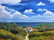 Lakeside Winery Digital Art by Eris And AI
