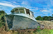 Landed Boat Digital Art by Macro Abundance Art Landed Boat Digital Art by Macro Abundance Art