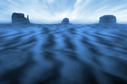 Landscape in Blue Photograph by Mike McGlothlen