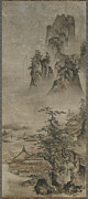 Landscape mountains Painting by Gakuo Zokyu Landscape mountains Painting by Gakuo Zokyu