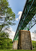 Landscape Photography - Milford PA Bridge 2 Photograph by Amelia Pearn