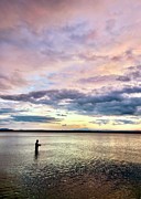 Last cast of the evening Photograph by Mike Reilly