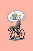 Lazy Sloth Cyclist Digital Art by Sassan Filsoof