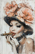 Leave Me Be Painting by Tina LeCour Leave Me Be Painting by Tina LeCour