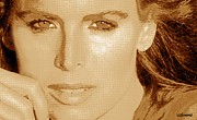 Lena Harris 11 SEPIA DETAIL . Beverly Hills, CA 1982 Photograph by Gary Bernstein