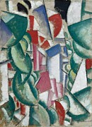 Les maisons sous les arbres - Fernand Leger Digital Art by Samuel HUYNH