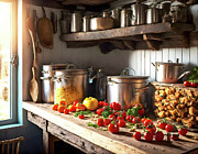 Let's Get Cooking Ai Art by AI Digital