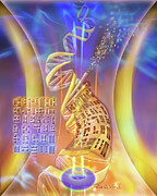 Level 20 DNA Codes of Mastery Digital Art by Deborah DeLisi Level 20 DNA Codes of Mastery Digital Art by Deborah DeLisi