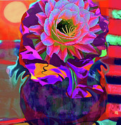  Light After Dark At The Cross Shadows  No. 4 Mixed Media by Zsanan Studio