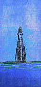 Light on the Horizon 1114 Mixed Media by Corinne Carroll
