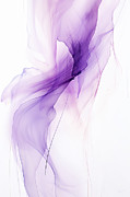 Light Purple Art Painting by Lourry Legarde