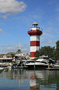 Lighthouse at Harbortown - Hilton Head Island, S.C. Photograph by Richard Krebs