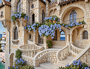 Lilacs and Hyacinths Digital Art by Eris And AI Lilacs and Hyacinths Digital Art by Eris And AI