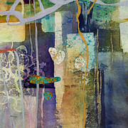 Liminal Spaces-Blue Painting by Hailey E Herrera Liminal Spaces-Blue Painting by Hailey E Herrera