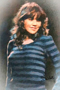Linda #7 Painting by Steve Mitchell