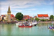 Lindau harbor 2 Photograph by Tatiana Travelways
