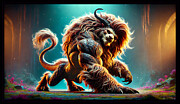 Lionhart Digital Art by Shawn Dall Lionhart Digital Art by Shawn Dall