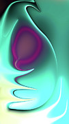 Liquid Color Abstract  Digital Art by Shelli Fitzpatrick
