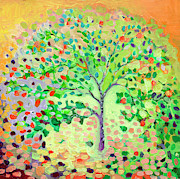 Little Apple Tree Painting by Jennifer Lommers