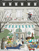 Little Garden Store Painting by Bri Buckley