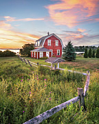 Little Red Cottage Photograph by Benjamin Williamson