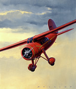Lockheed Vega Painting by Jack Fellows