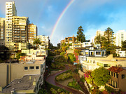 Lombard's Rainbow Photograph by Louis Raphael