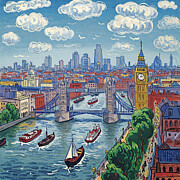 London Painting by Alex Mir