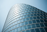 London Architecture: Classic Modern Bent Building Facade Photograph by Kkong5