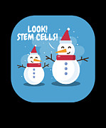 Look Stem Cells Microbiology Chemistry Christmas Digital Art by Moon Tees