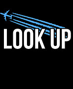 Look Up Chemtrails Digital Art by Flippin Sweet Gear