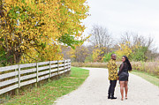 Looking Back Stroll Photograph by Serbennia Davis