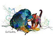 Lord Lovakitty Mixed Media by Miki De Goodaboom