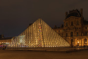 Louvre Pyramid and Museum, Paris Photograph by Adrian Hendroff