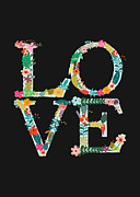 L.o.v.e Digital Art by Amanda Jane